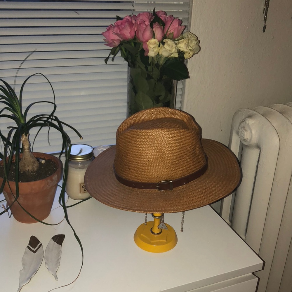 Brixton straw hat. Size medium. (58cm)